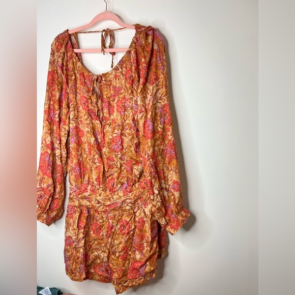 Free people Dance 'Til Dawn Romper size L - Picture 2 of 7